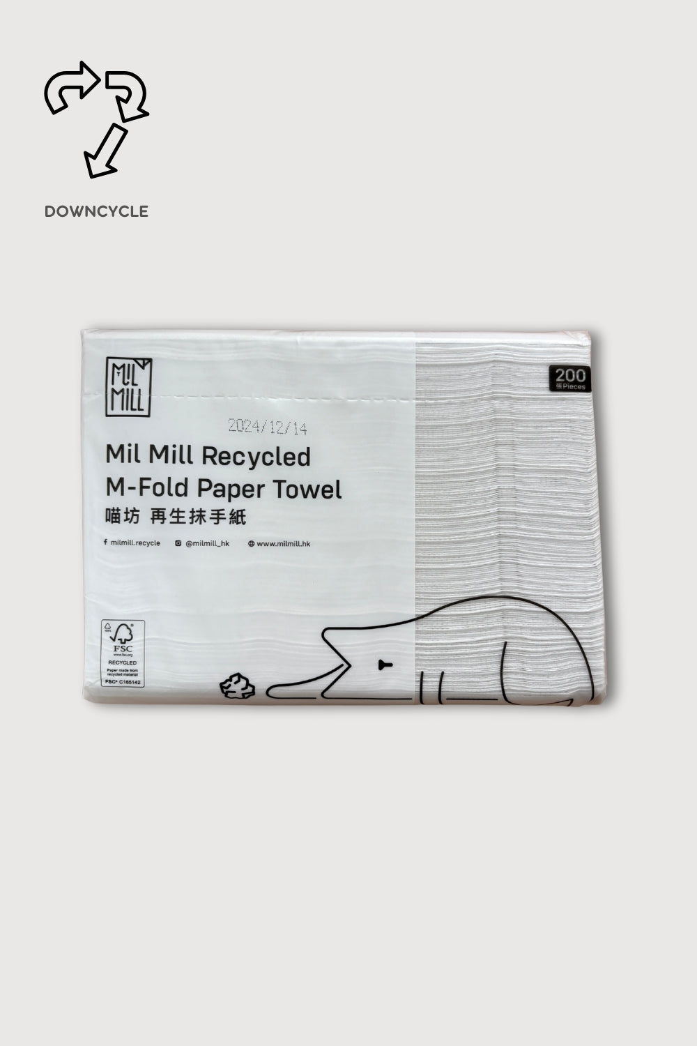 M-fold tissue paper