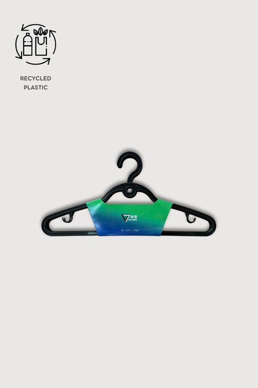 Recycled Plastic Hangers (TYPE 1)- 2 hangers pack